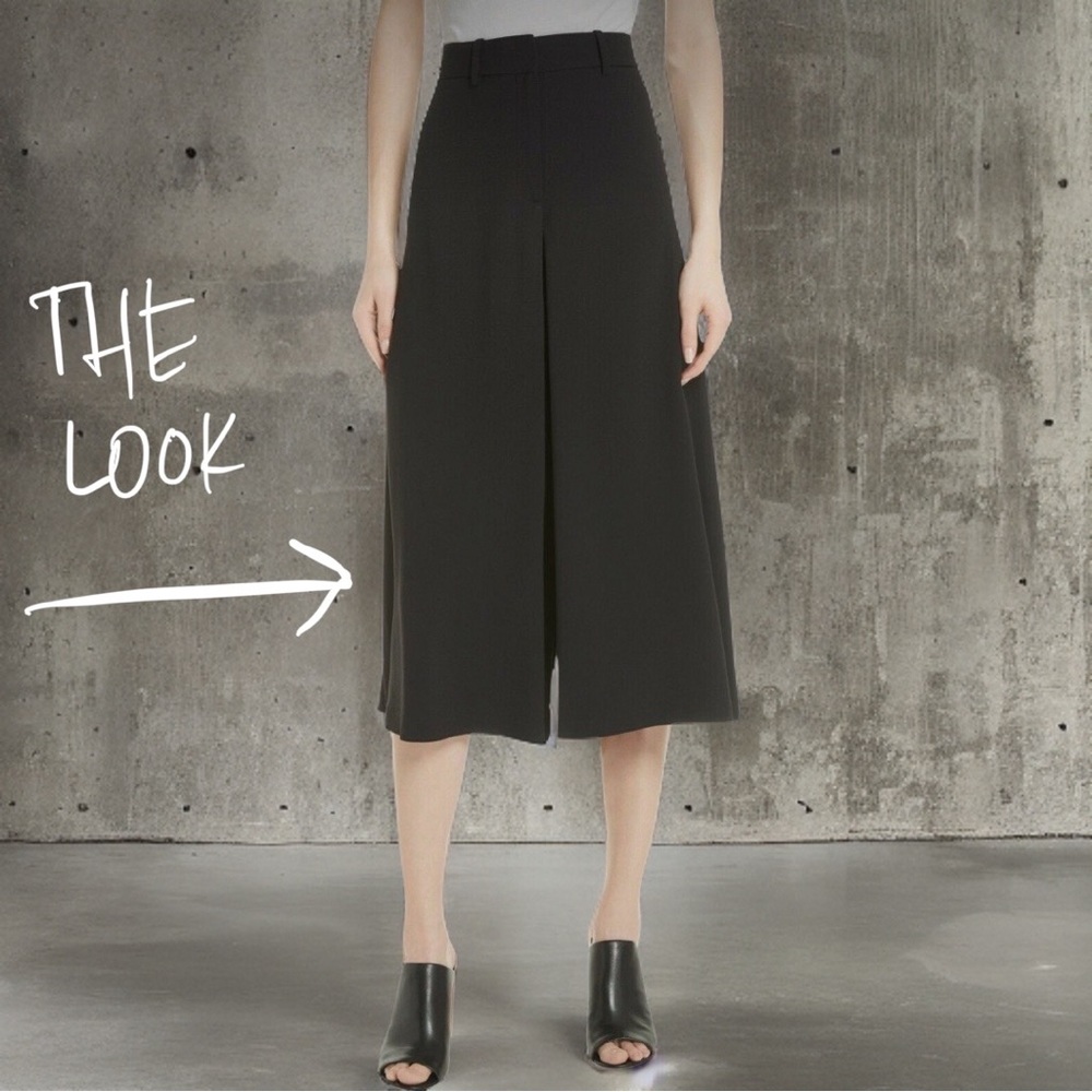 Black Gaucho Pants